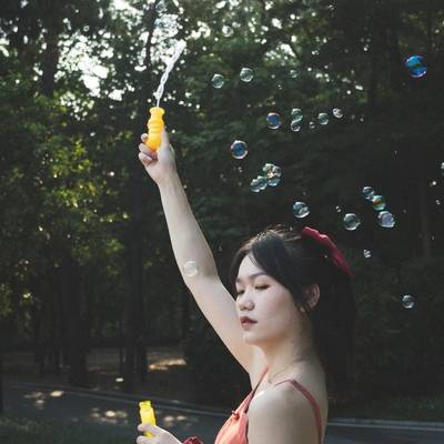 森系模特