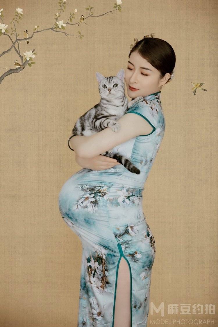 孕照模特