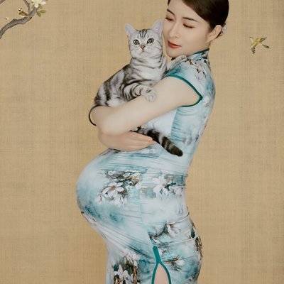 孕照模特