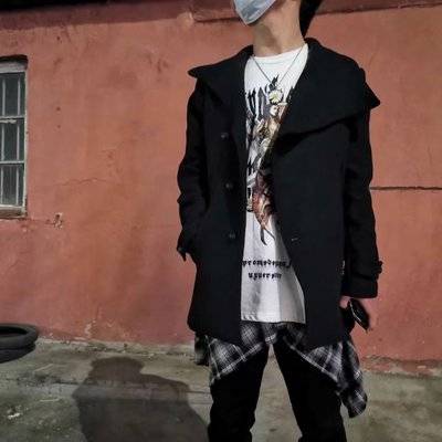 黑白模特