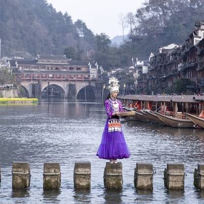 汉服模特