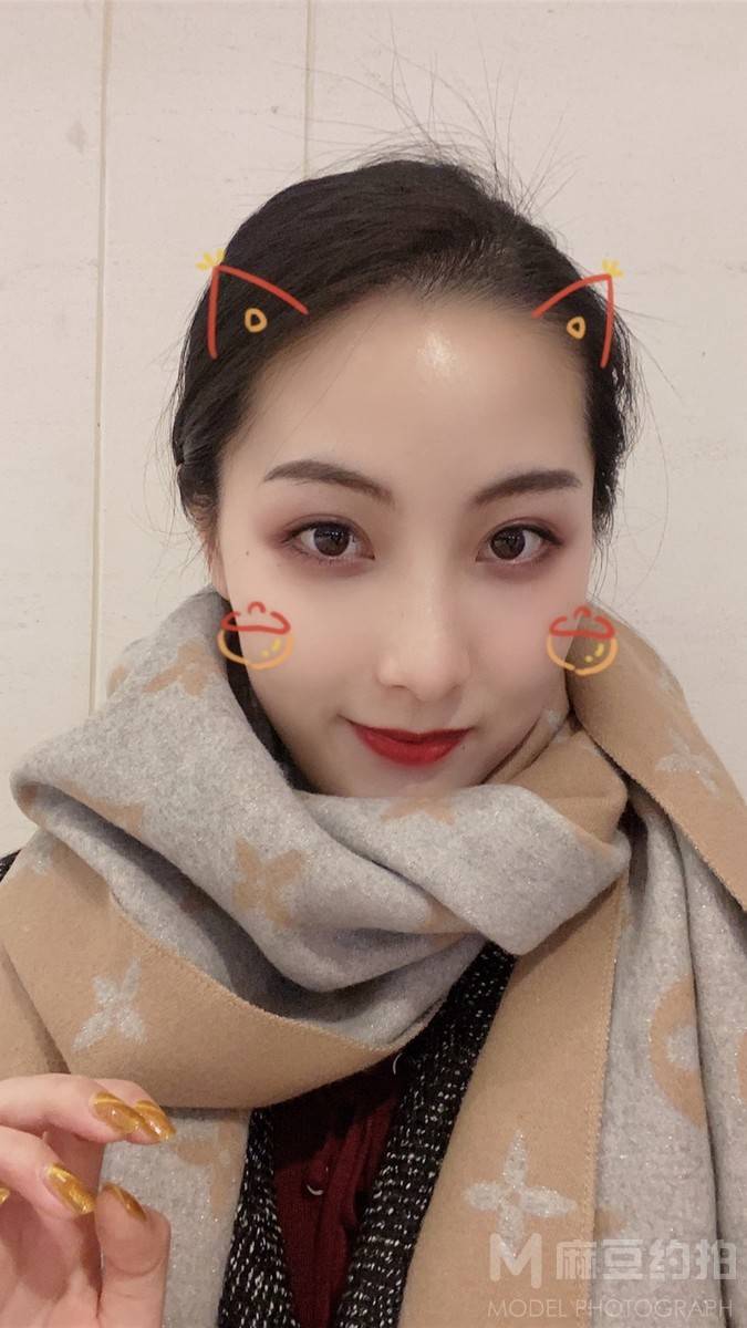 妆容模特