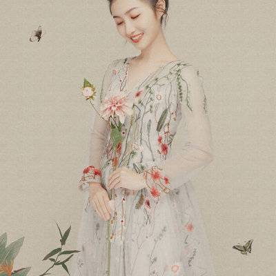 森系模特