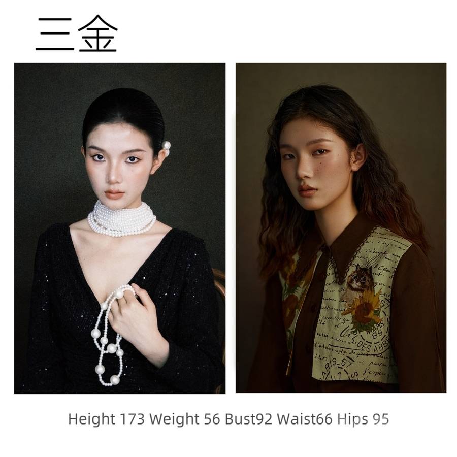 妆容模特