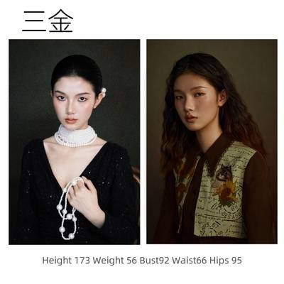 妆容模特