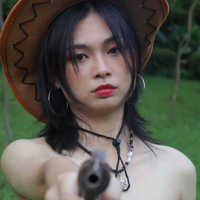 森系模特