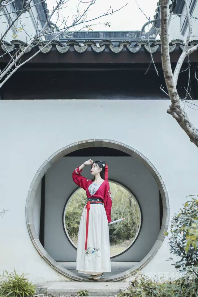 汉服模特