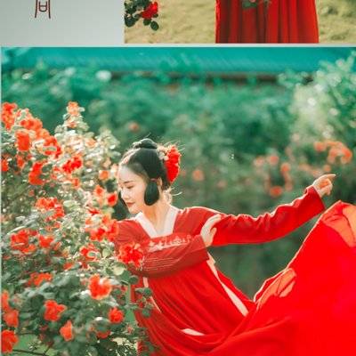 汉服模特