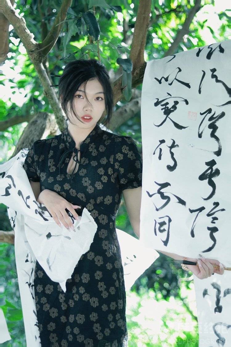 旗袍模特