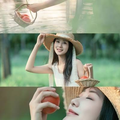 森系模特