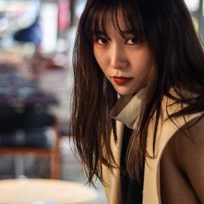 黑白模特