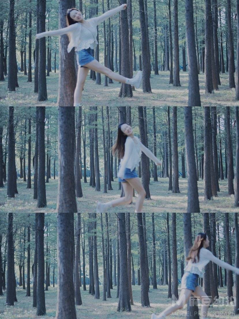 森系模特