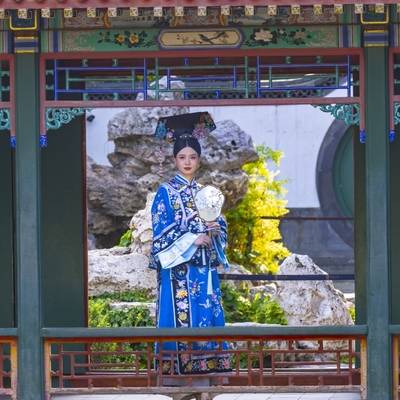 汉服模特