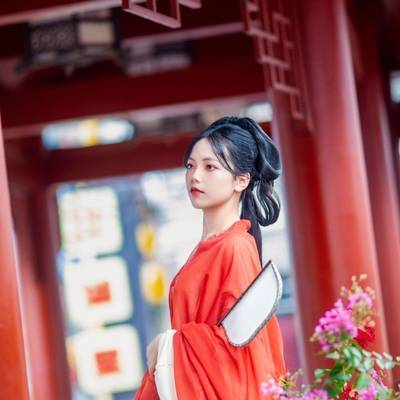 汉服模特