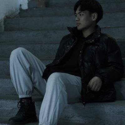黑白模特