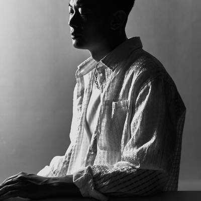 黑白模特