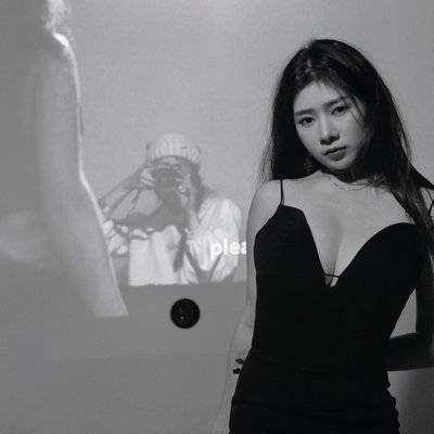 黑白模特