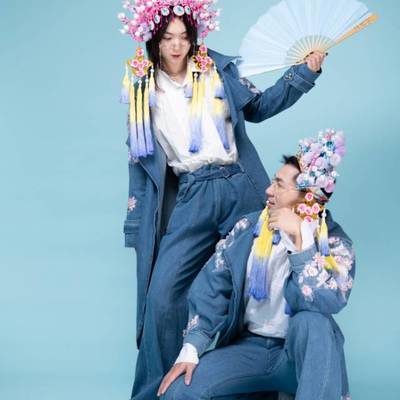 情侣模特