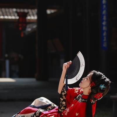 汉服模特