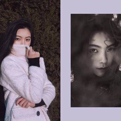 情绪模特
