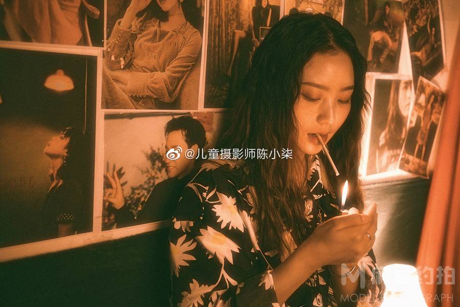 胶片模特