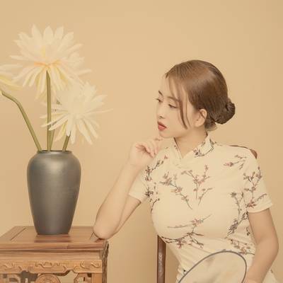 旗袍模特