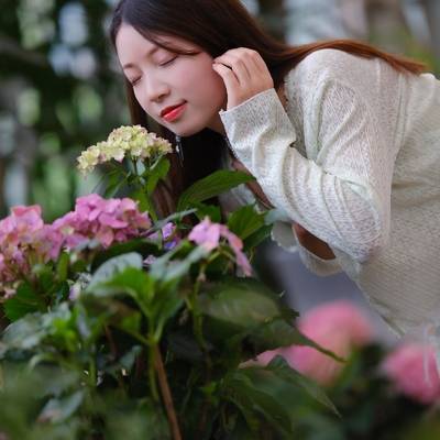 森系模特