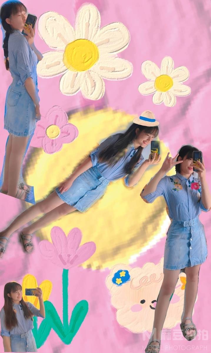 森系模特