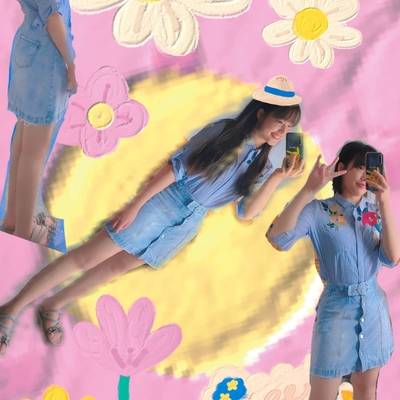 森系模特