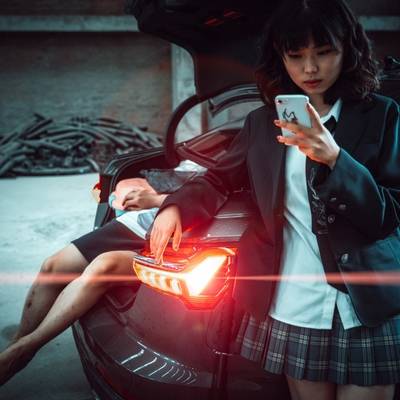 暗黑模特