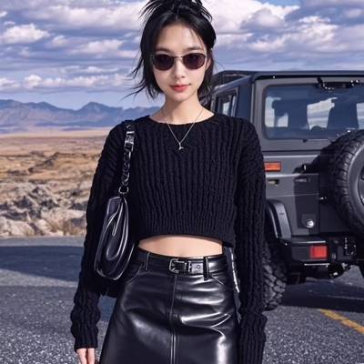 森系模特