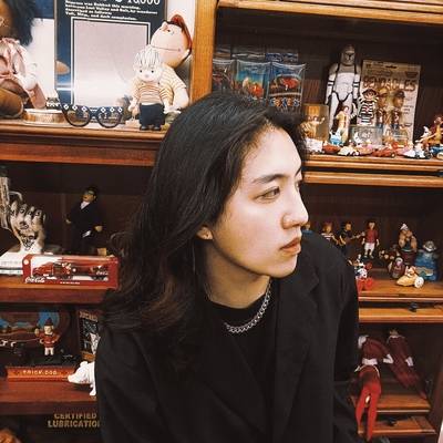 黑白模特