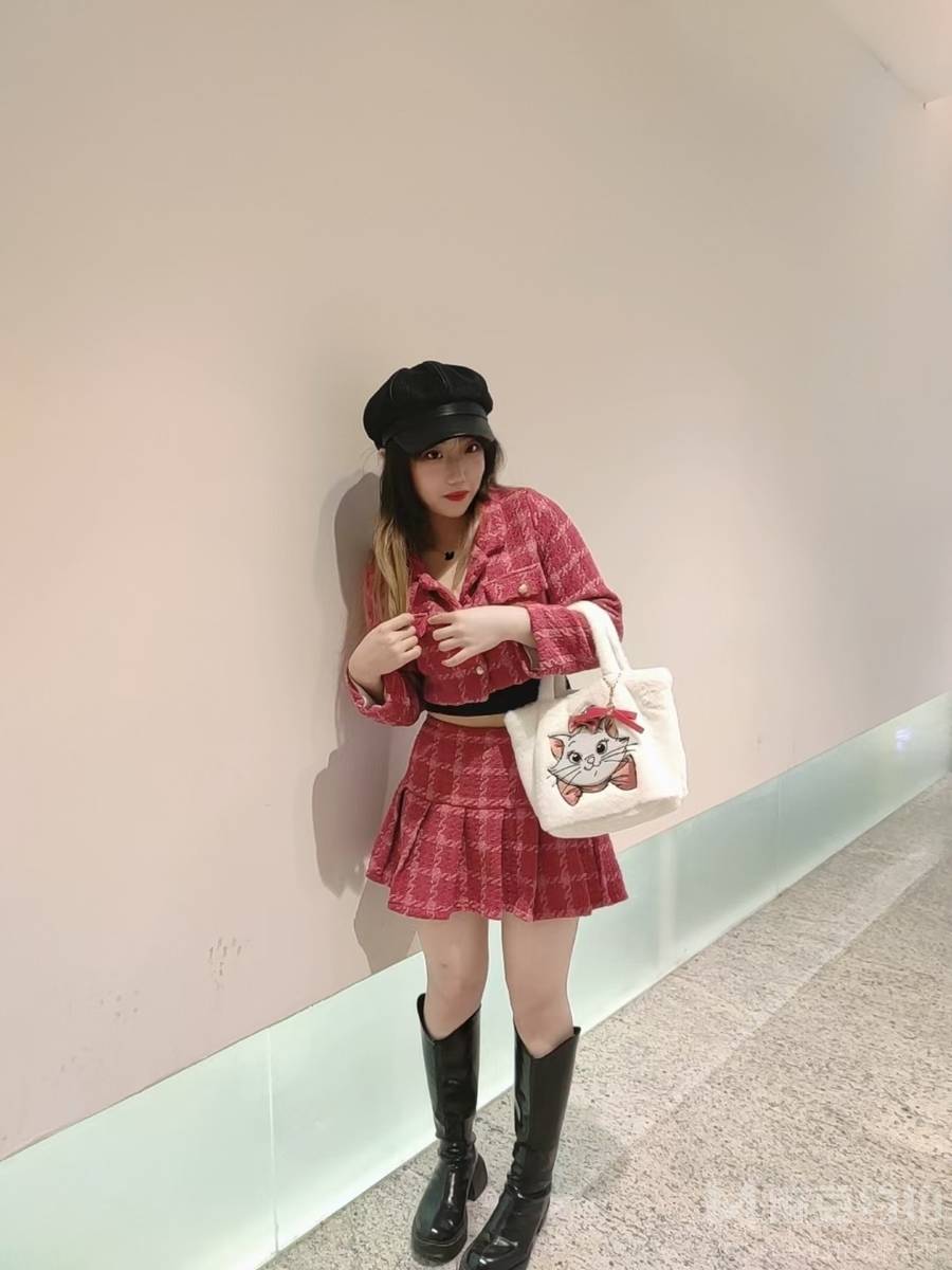 黑白模特