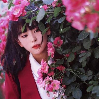 森系模特