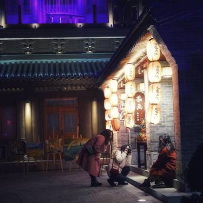 情侣模特