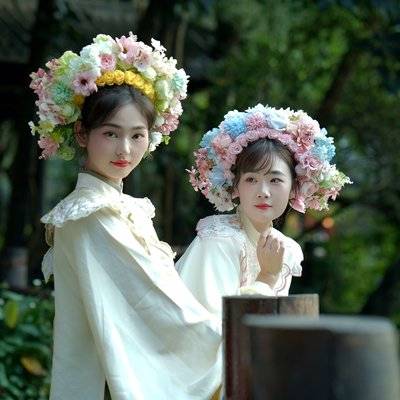 汉服模特