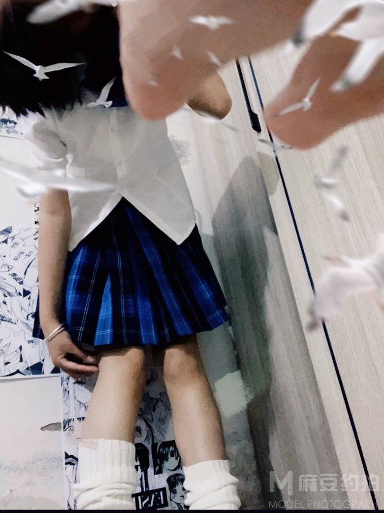 黑白模特