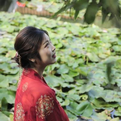 汉服模特