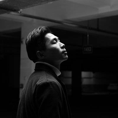 黑白模特