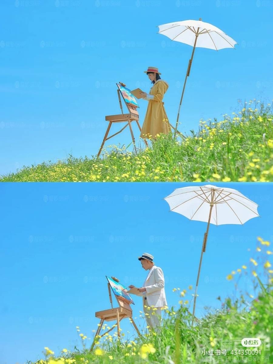 清新模特