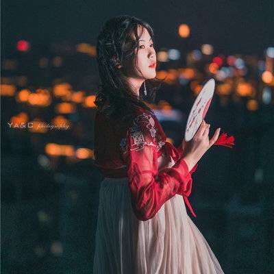 汉服模特