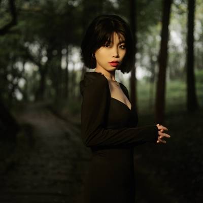 森系模特