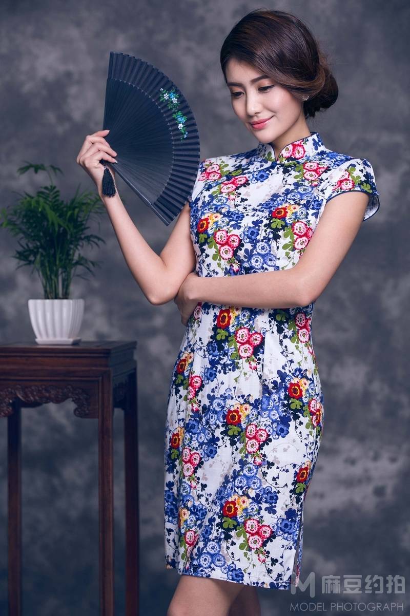 旗袍模特