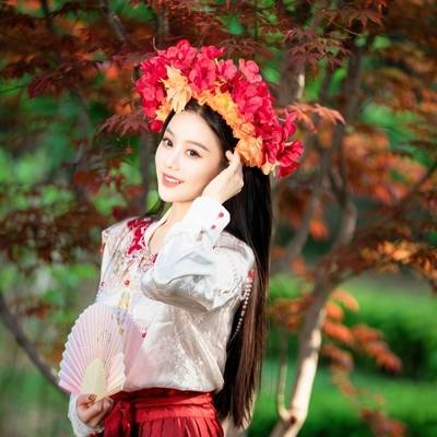 森系模特