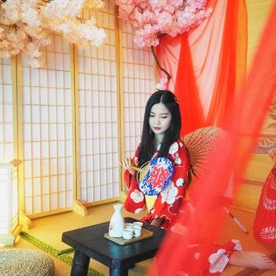 汉服模特