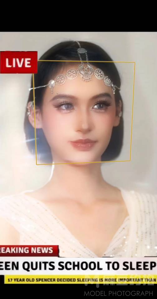 妆容模特