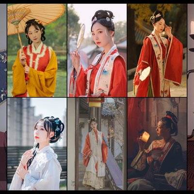 汉服模特