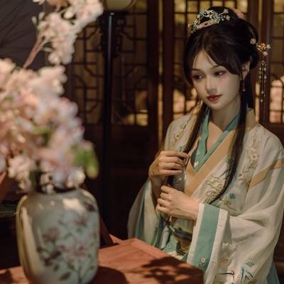汉服模特