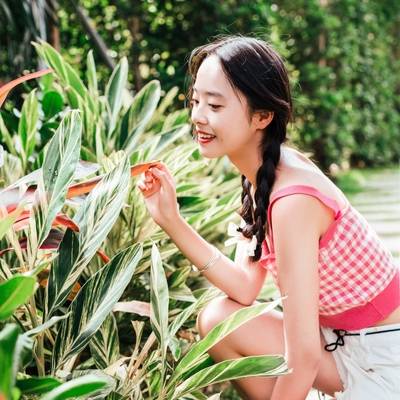 森系模特