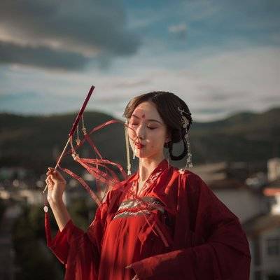 汉服模特